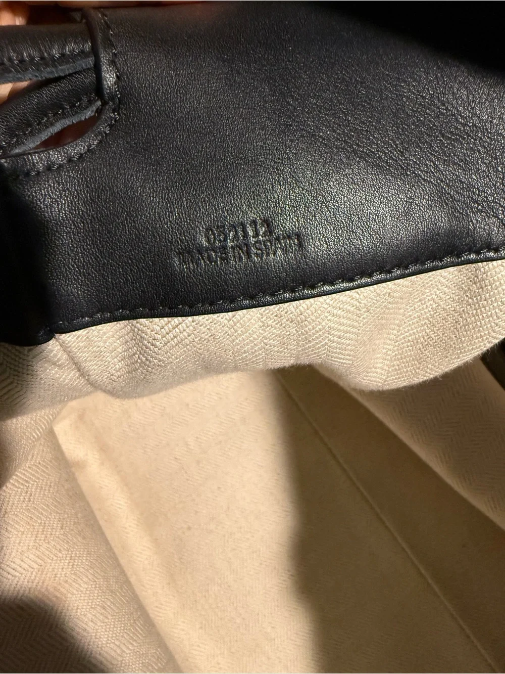 XL Loewe Flamenco Clutch - Black Nappa Calfskin